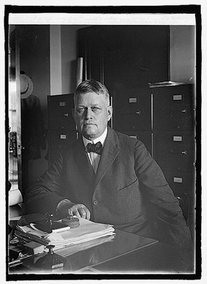 Photo:Noel W. Smith Portrait at Desk 1924