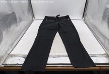 Michael Kors Women's Black Pockets Flat Front Straight Leg Ankle Pants Size 8