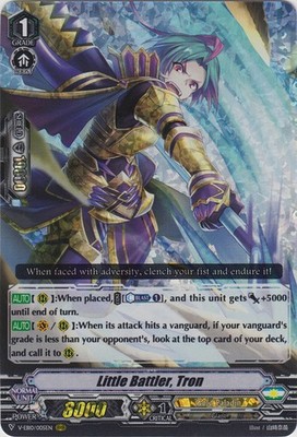 Little Battler, Tron - V-EB10/005EN - RRR Nm-Mint, English Vanguard V Extra Boos