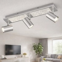 Deckenleuchte Lampe Esszimmerleuchte Spotleiste Strahler 3-Flammig Beweglich