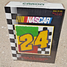 Caron Latch Hook Kit Jeff Gordon 24 NASCAR NC5501 13  Crafting Yarn Racing NEW
