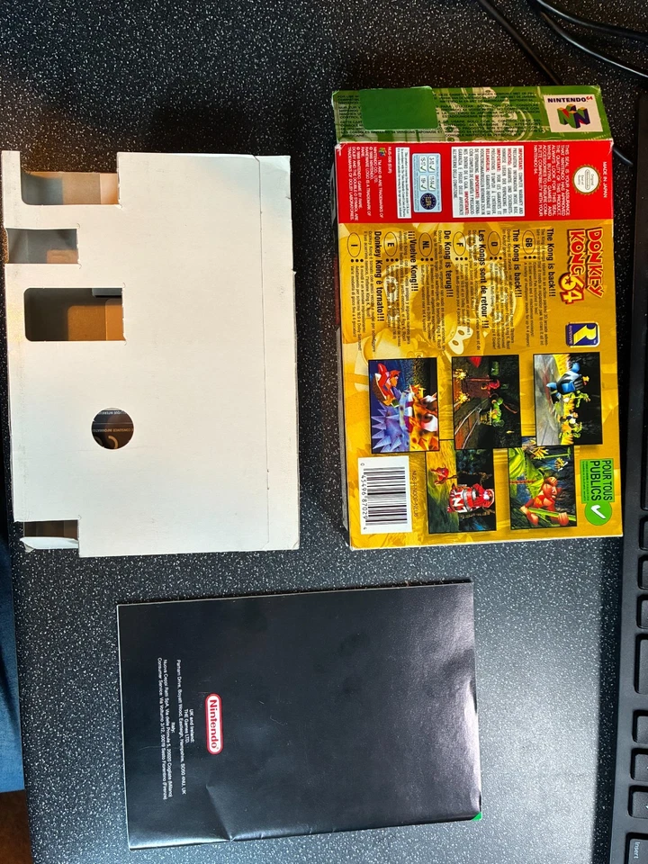 Donkey Kong 64 N64 Boxed With Manual, Expansion Pak Not Included. Free Postage! - Image 3 of 4