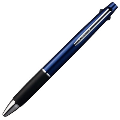 Uni Multi Function Pen Jetstream 2&1 Navy, 0.7mm Ballpoint, Black/Red Ink (MS...