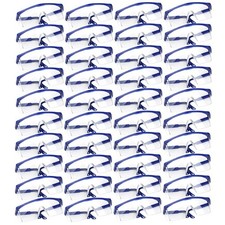 Safety Glasses Clear Anti-Fog & Anti-Scratch Eye Protection Work-Lab Goggles UK.