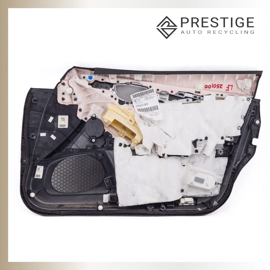 2016-2021 INFINITI Q50 Sedan Door Trim Panel Cover Front Left Black 80901-4HH0A - Image 4 of 4