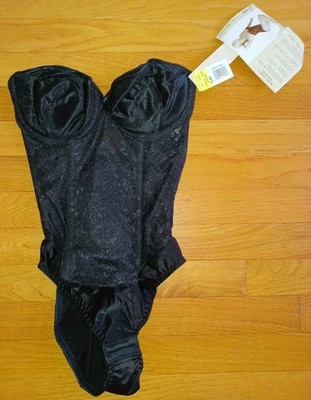 NWT Vintage Strauss Adler 34B Backless Strapless Body Briefer Plus Pads (opened)