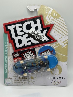 Tech Deck Paris Olympics 2024 Skate Fingerboard ULTRA RARE Aurelien Giraud P1