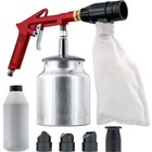 Sand Blaster Gun Kit with Recovery System, Air Compressor Sandblaster Tool, A.