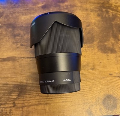 SIGMA 16mm F/1.4 DC DN Contemporary (for SONY E) APS-C Read !!