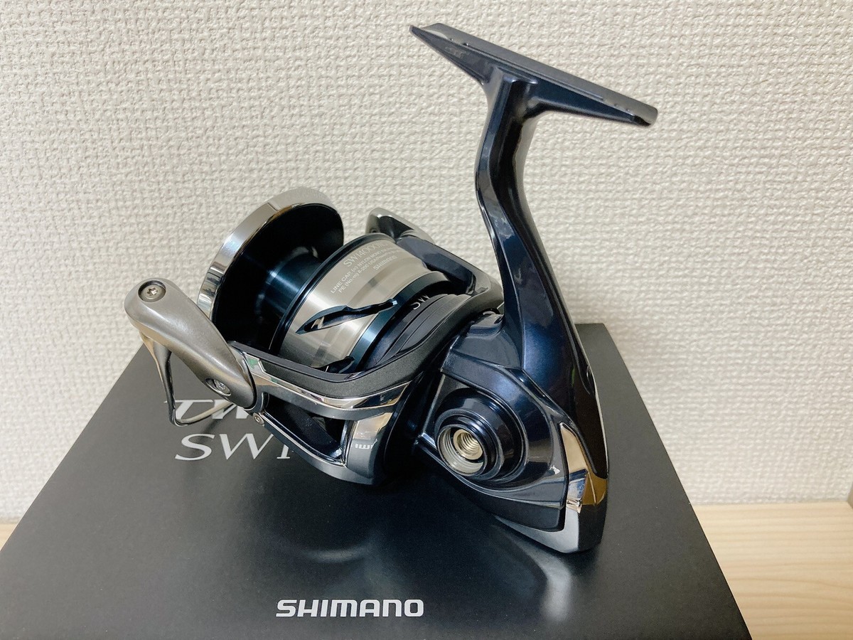 リール SHIMANO TWIN POWER 21 SW 14000xg Shimano 21 Twin Power SW 14000XG Spinning Reel Shipping from