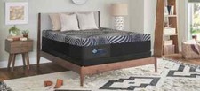 New Queen Sealy Posturepedic Plus Hybrid Albany Medium Mattress