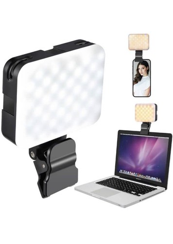 High Power Rechargeable Selfie Light,Phone Light Clip-on For iPhone Android