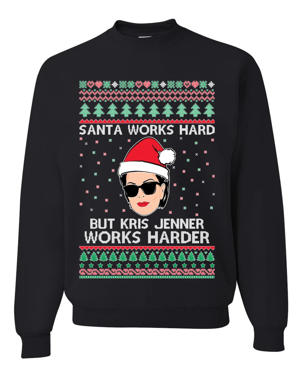 Kris jenner christmas sweater sale
