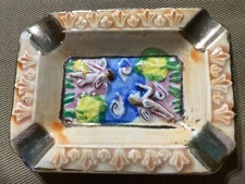 Vintage Porcelain The Hinode Japan Ashtray #2