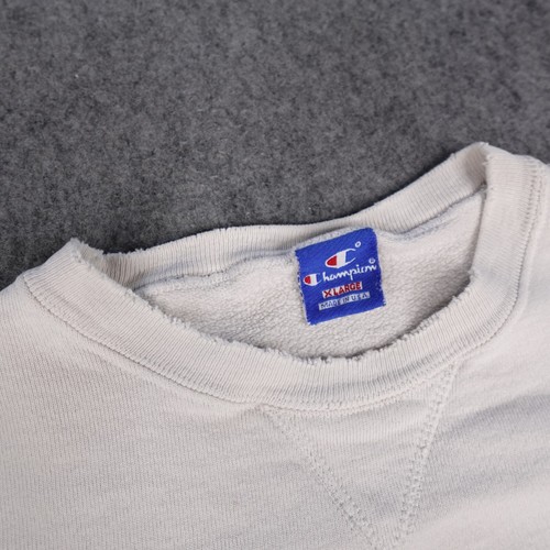 Vintage Cleveland Browns Sweater Mens XL White Champion Sweatshirt Crewneck 80s - Picture 5 of 14