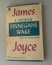 Vintage A SHORTER FINNEGANS WAKE, James Joyce 2ND PRINTING 1968 Ed. Burgess