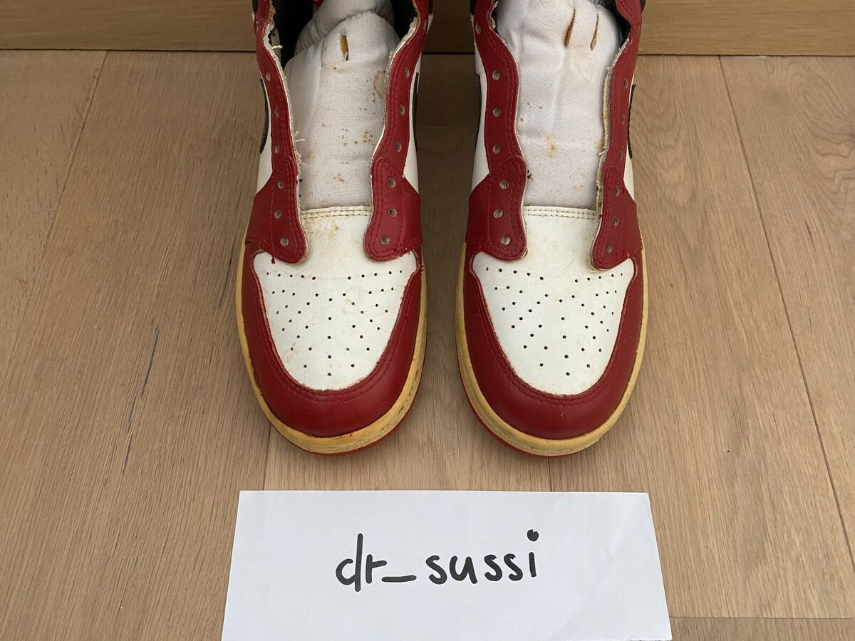 Original 1985 Air Jordan 1 Chicago US 11 unworn The Last Original 1985 Air Jordan 1 Chicago US 11 unworn The Last