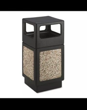 Safco 9472NC Canmeleon 38-gal. Side-Open Aggregate Panel Receptacles