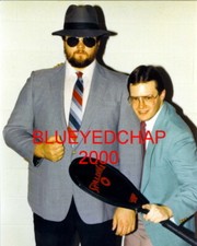 BIG BUBBA & JIM CORNETTE  WRESTLER 8 X 10 WRESTLING PHOTO NWA