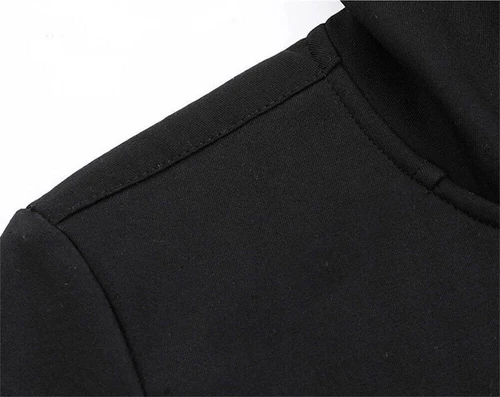 Neu Herren Winterjacke Lose Lässige Wärme Langarm Mantel Kapuzenmantel Lammwolle - Bild 6 von 11