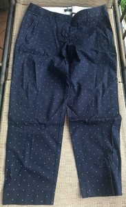 J.Crew Factory Printed Skimmer Pant 