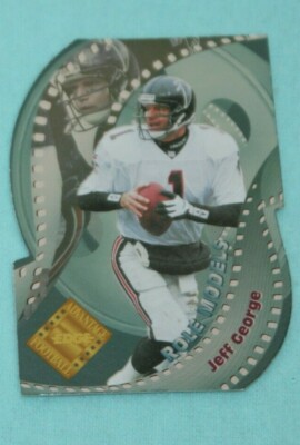 JEFF GEORGE 1996 COLLECTOR'S EDGE ADVANTAGE ROLE MODELS #RM7 ATLANTA FALCONS