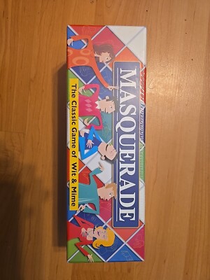 New Cheatwell Games Masquerade Classic Game of wit Mime 3+ players Age 14 and up