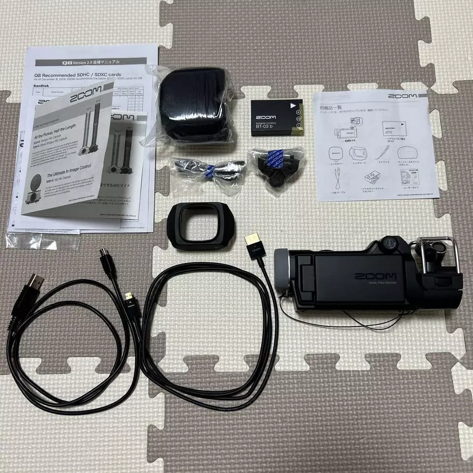 Zoom Q8 Handy Video Recorder HD Camera 2.3K Audio Camcorder Tested - Image 2 of 4