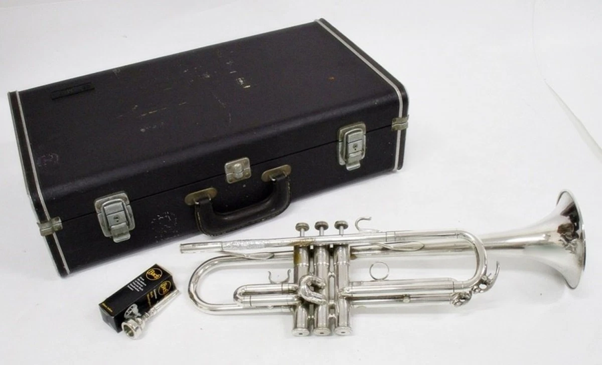 YAMAHA YTR-734 Trumpet silver Musical instrument Hard case(1 day shipping)