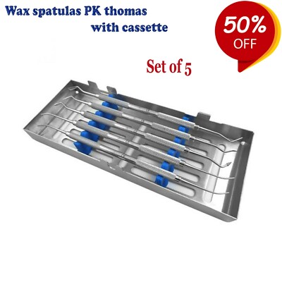 P.K Thomas Lab Technician Carving Wax Modeling Tools Cassette of waxing Carvers