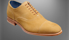 Handmade Men Tan Suede Leather Formal Dress Shoes, Business Shoes