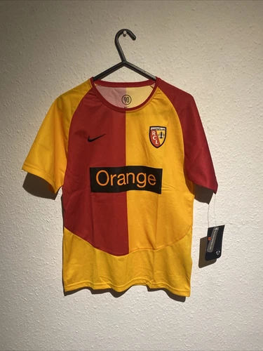 RC Lens Nike 2004/2005 BNWT Home Football Shirt Youth Medium
