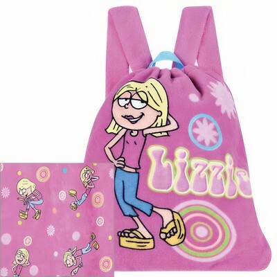 DISNEY LIZZIE MCGUIRE Convertible Fleece Blanket Backpack HARD TO FIND BRAND NEW