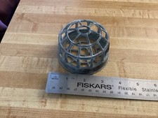 Vintage Dazey Mfg Metal Cage Flower Frog, lotus frog