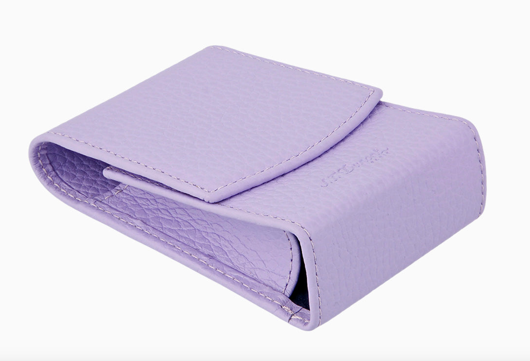 S.T. Dupont Lilac Leather Cigarette Pack Case, Pouch, 183462 New