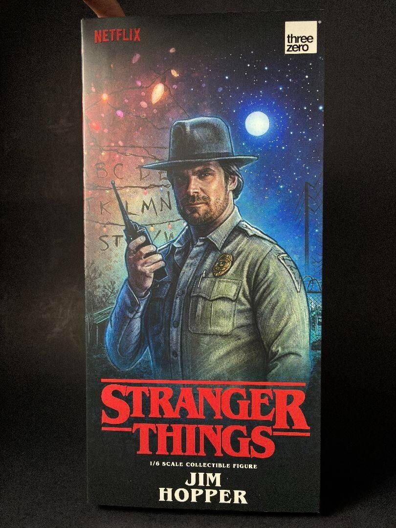 New Unused - threezero Stranger Things Jim Hopper Figure 1/6