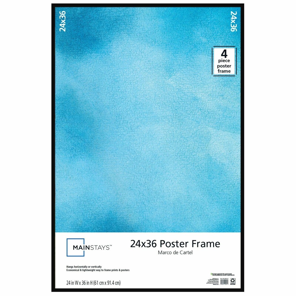 Poster Picture Frames Display Protect Cover Showcase Certificate Multiple Sizes