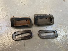70-75 Corvette C3 Seat Back Seatbelt guides and Bezels