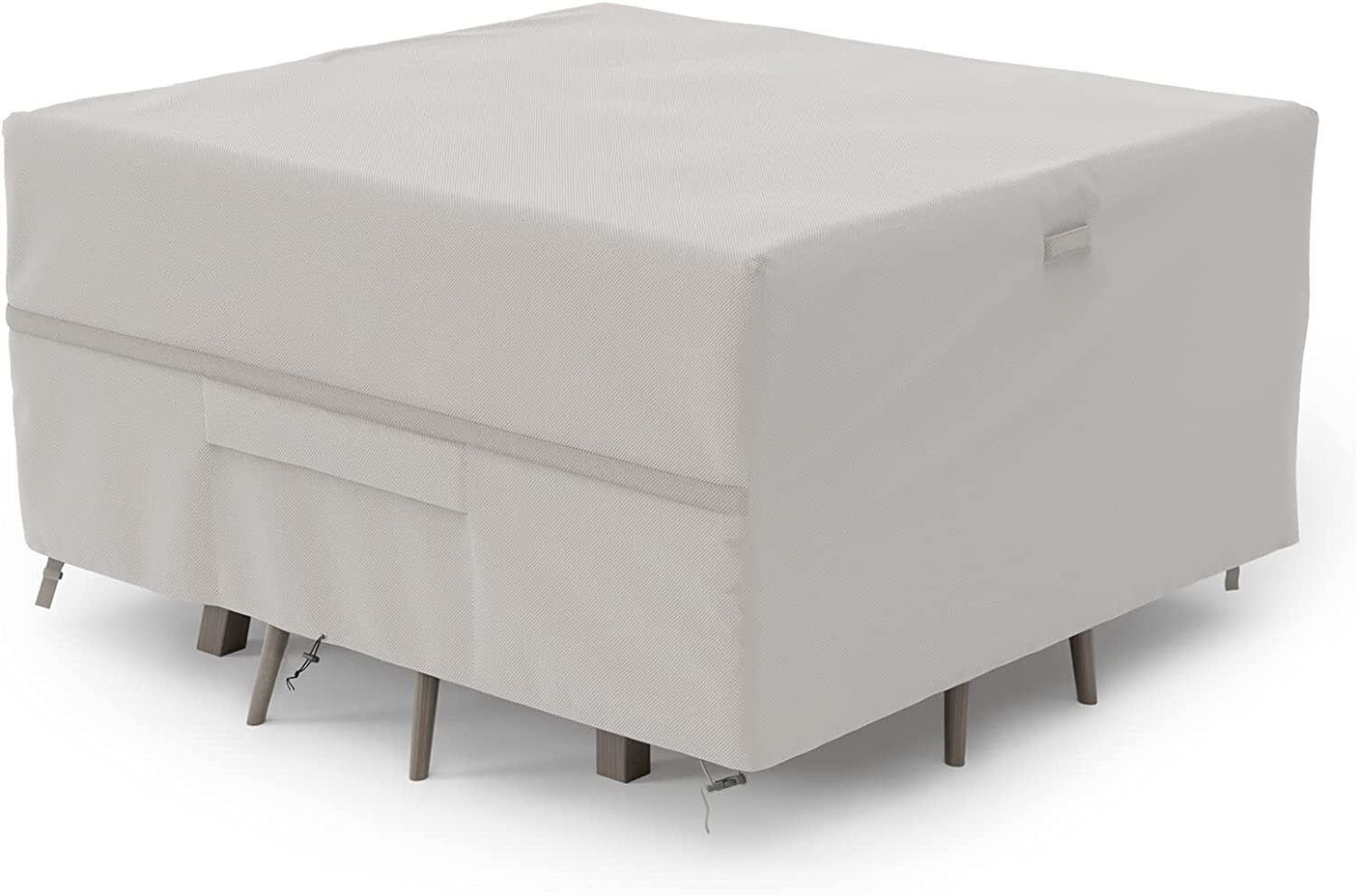 MR. COVER Square Patio Table Cover, Outdoor Dining Set Cover, 96L x 96W x 30H, W