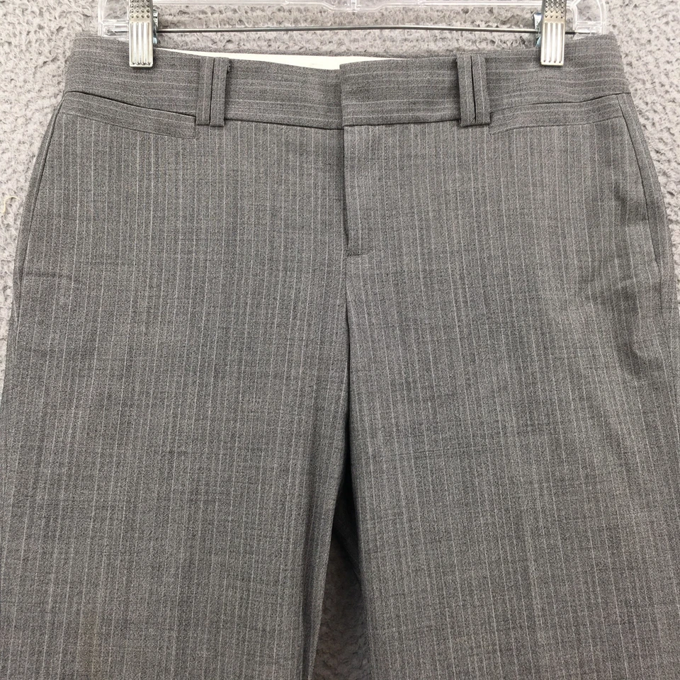 Banana Republic The Logan Fit Dress Pants Womens 2S (actual 30x31) Gray Mid Rise - Image 2 of 4