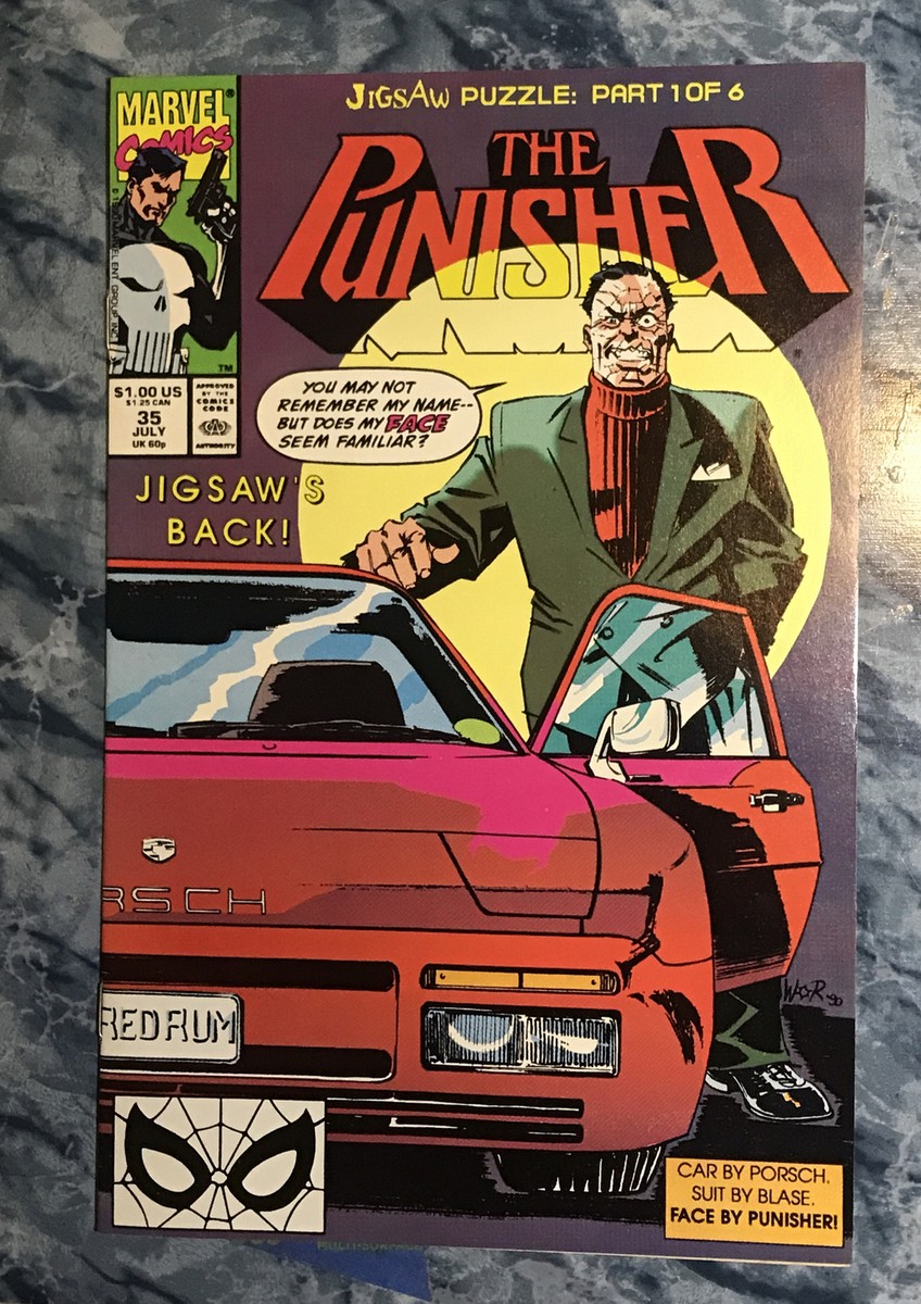 Marvel Comics The Punisher: Jigsaw Puzzle: Part 1 Of 6 #35 Marvel Comics The Punisher: Jigsaw Puzzle: Part 1 Of 6 #35