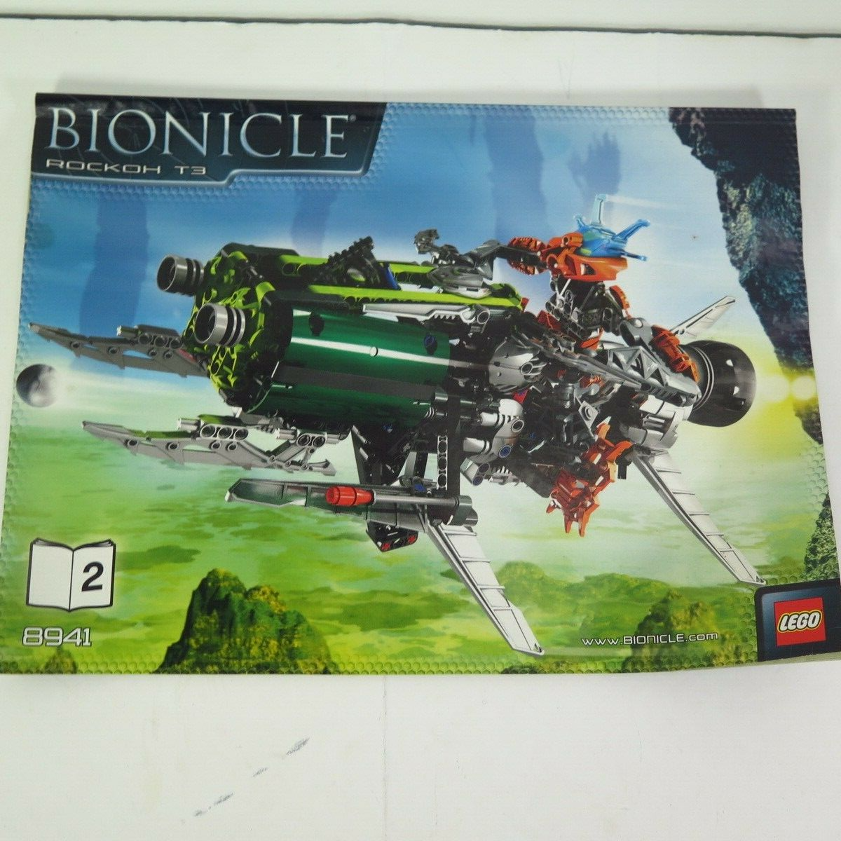 Lego Bionicle Rockoh T3 8941 #2 Instruction Manual (Booklet Only