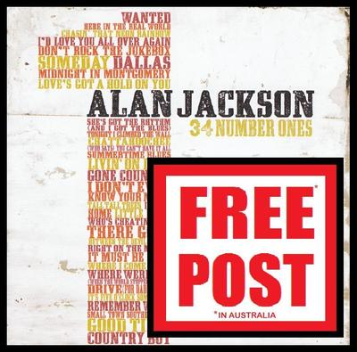 ALAN JACKSON (2 CD) 34 NUMBER ONES ~ GREATEST HITS / BEST OF *NEW