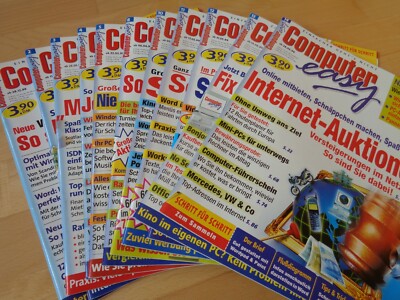 2) COMPUTER EASY - 1 Computer-Zeitschrift auswählen aus dem Jahrgang 1999
