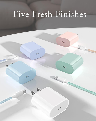 20W USB C Fast Charger for Ipad Pro 13/12.9/11 Inch, Ipad Air 13/11 Inch 6/5/4Th - Picture 7 of 12