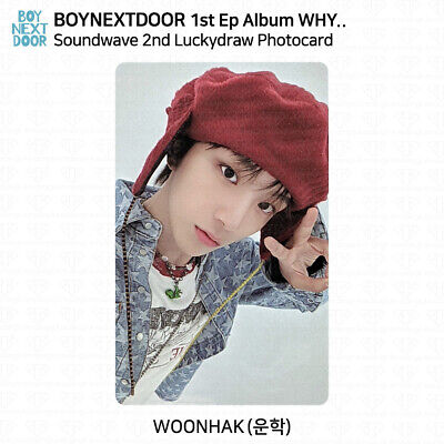 BOYNEXTDOOR WHY.. 2nd Lucky Draw Photocard M2U Power Station BOYNEXTDOOR WHY.. 2nd Lucky Draw Photocard M2U Power Station