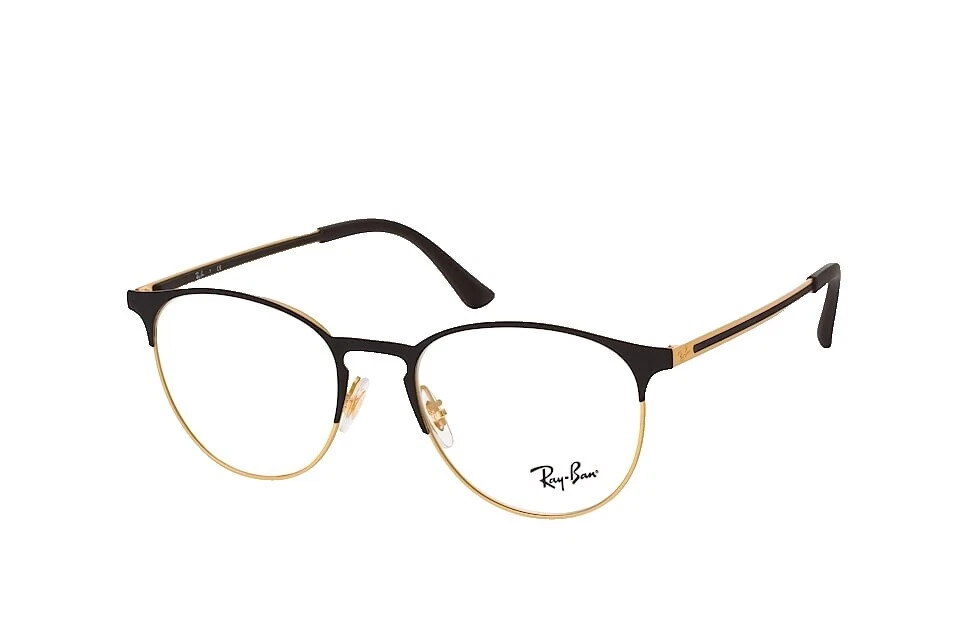 Ray-Ban Metal Frame Oval Eyeglass Frames