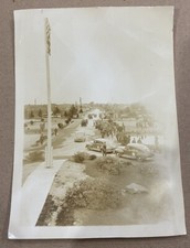 Vintage Original WWII Photos of US Soldiers Mustering One Star General Convoy