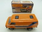 Boxed Matchbox Lesney Superfast 68 Chevrolet Van Blue & White stripes
