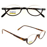 Readers Half Rimless Round Lightweight Vintage Style Moxie $39.99 Quality Readers Half Rimless Round Lightweight Vintage Style Moxie $39.99 Quality